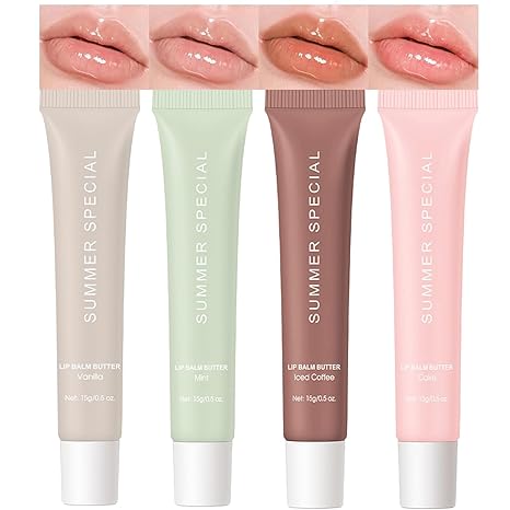 4PCS Lip Butter Balm