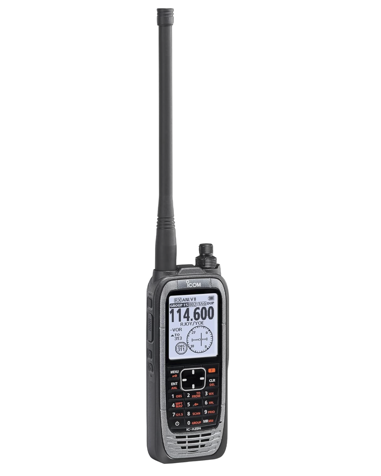 Icom IC-A25N Aviation VHF Air Band Transceiver Radio